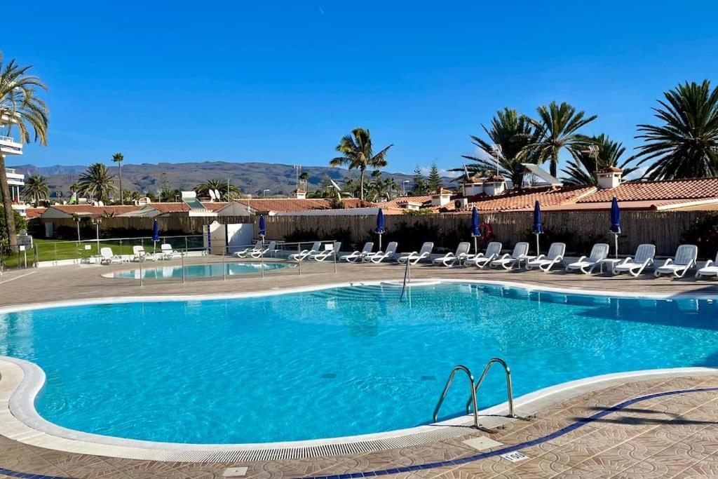 Tamaran 102 - Los Campos - Lux Garden Apt Near Dunes, Quiet-Central-Renovated San Bartolomé Eksteriør bilde
