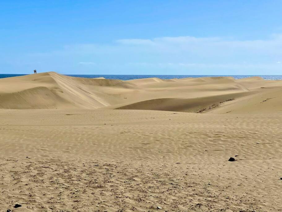 Tamaran 102 - Los Campos - Lux Garden Apt Near Dunes, Quiet-Central-Renovated San Bartolomé Eksteriør bilde