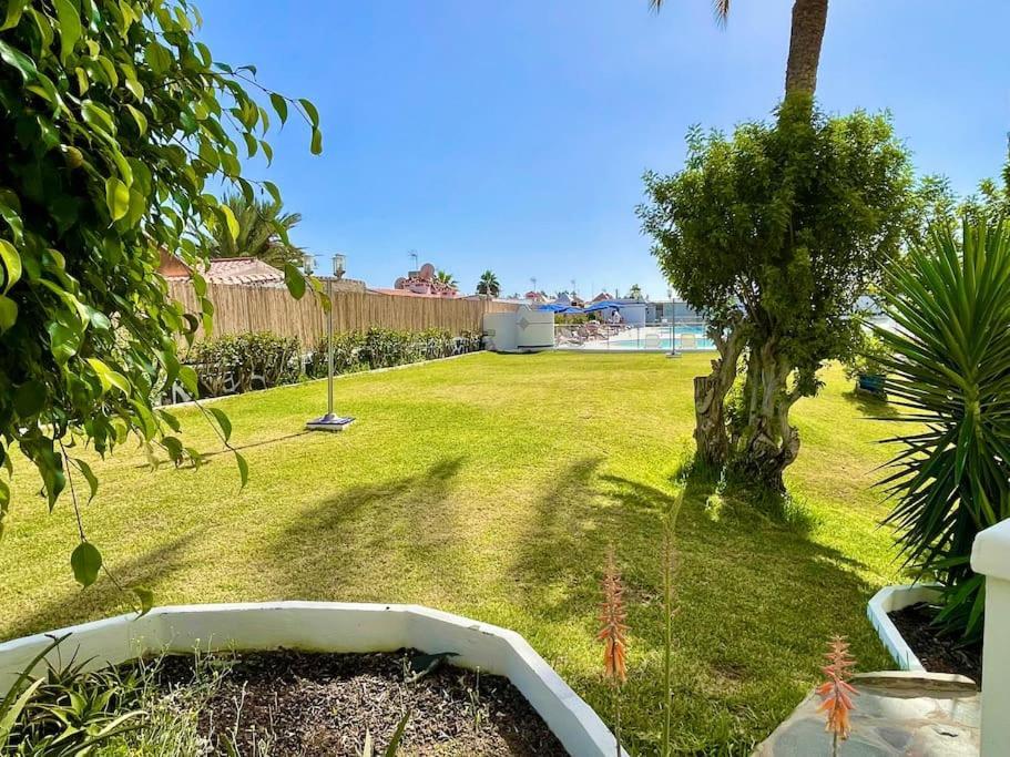 Tamaran 102 - Los Campos - Lux Garden Apt Near Dunes, Quiet-Central-Renovated San Bartolomé Eksteriør bilde