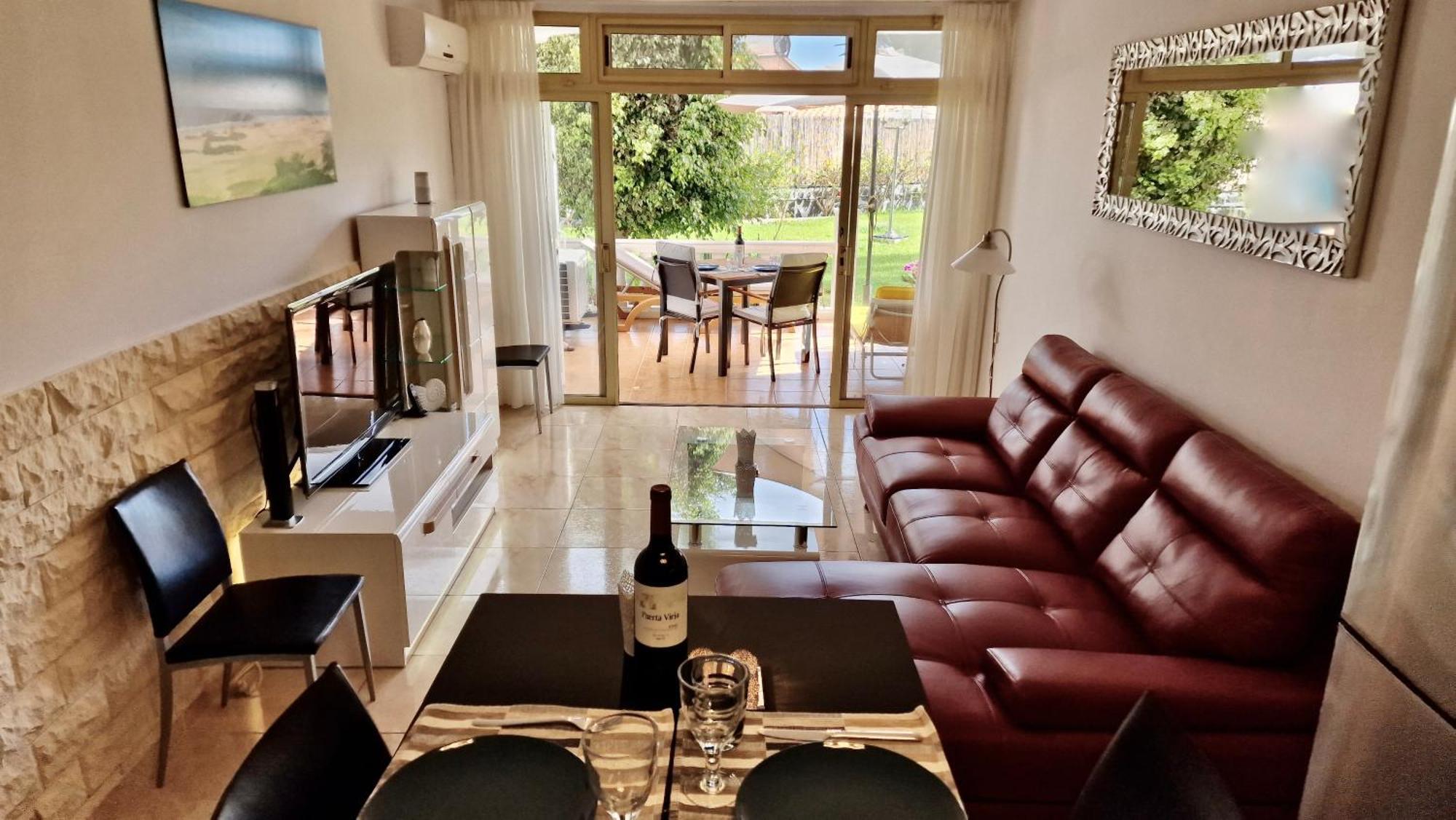 Tamaran 102 - Los Campos - Lux Garden Apt Near Dunes, Quiet-Central-Renovated San Bartolomé Eksteriør bilde