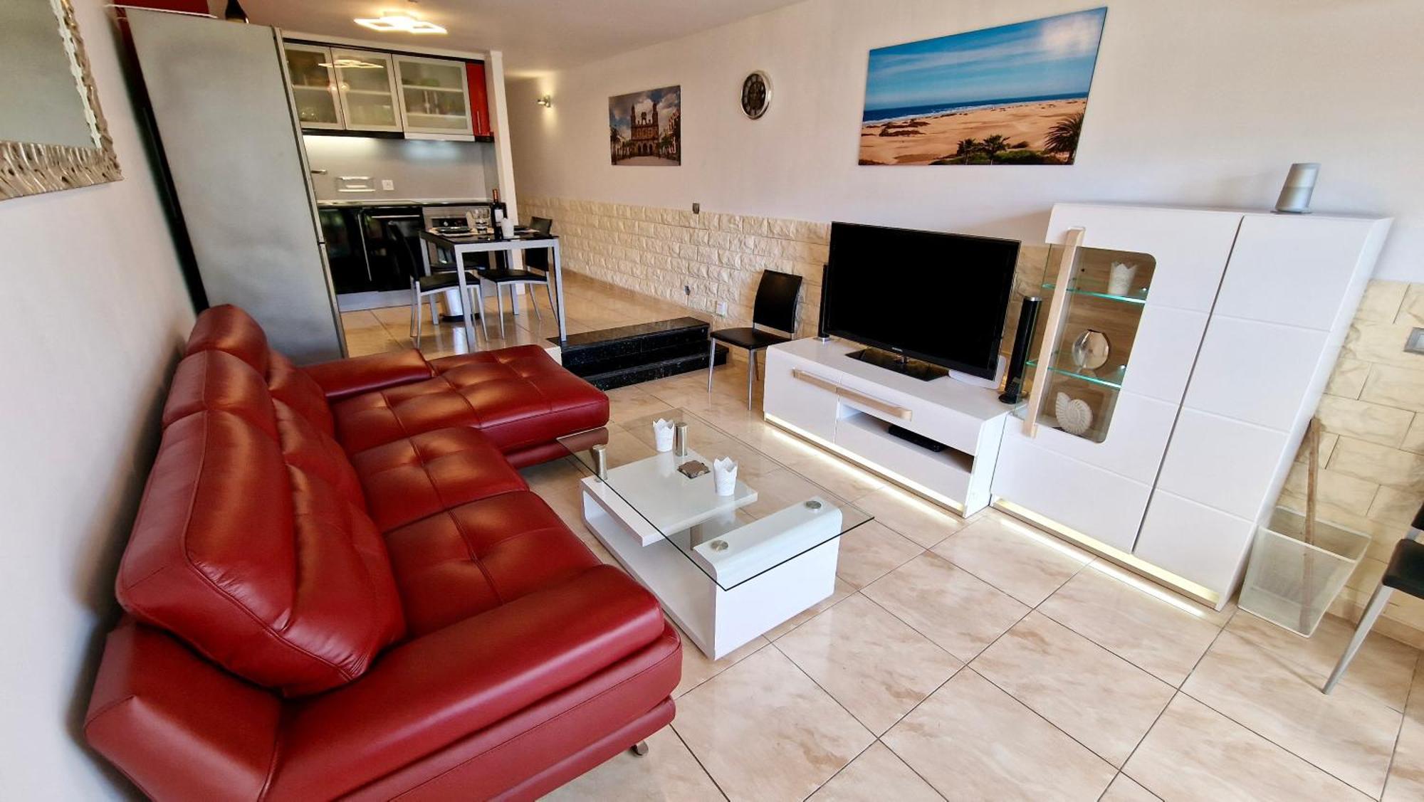 Tamaran 102 - Los Campos - Lux Garden Apt Near Dunes, Quiet-Central-Renovated San Bartolomé Eksteriør bilde