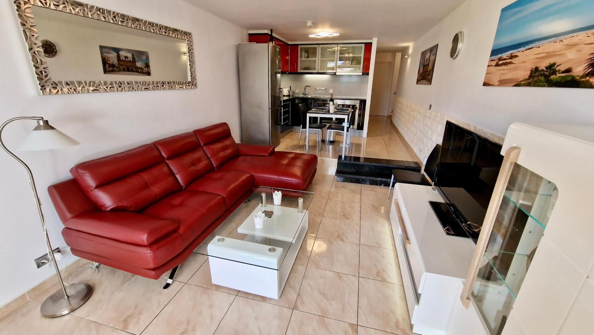 Tamaran 102 - Los Campos - Lux Garden Apt Near Dunes, Quiet-Central-Renovated San Bartolomé Eksteriør bilde